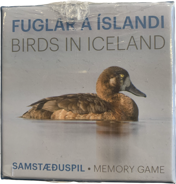 Memory Card Play Game Icelandic Birds/Icelandic Nature/Icelandic Animals Memory Card Play Game Icelandic Birds/Icelandic Nature/Icelandic Animals